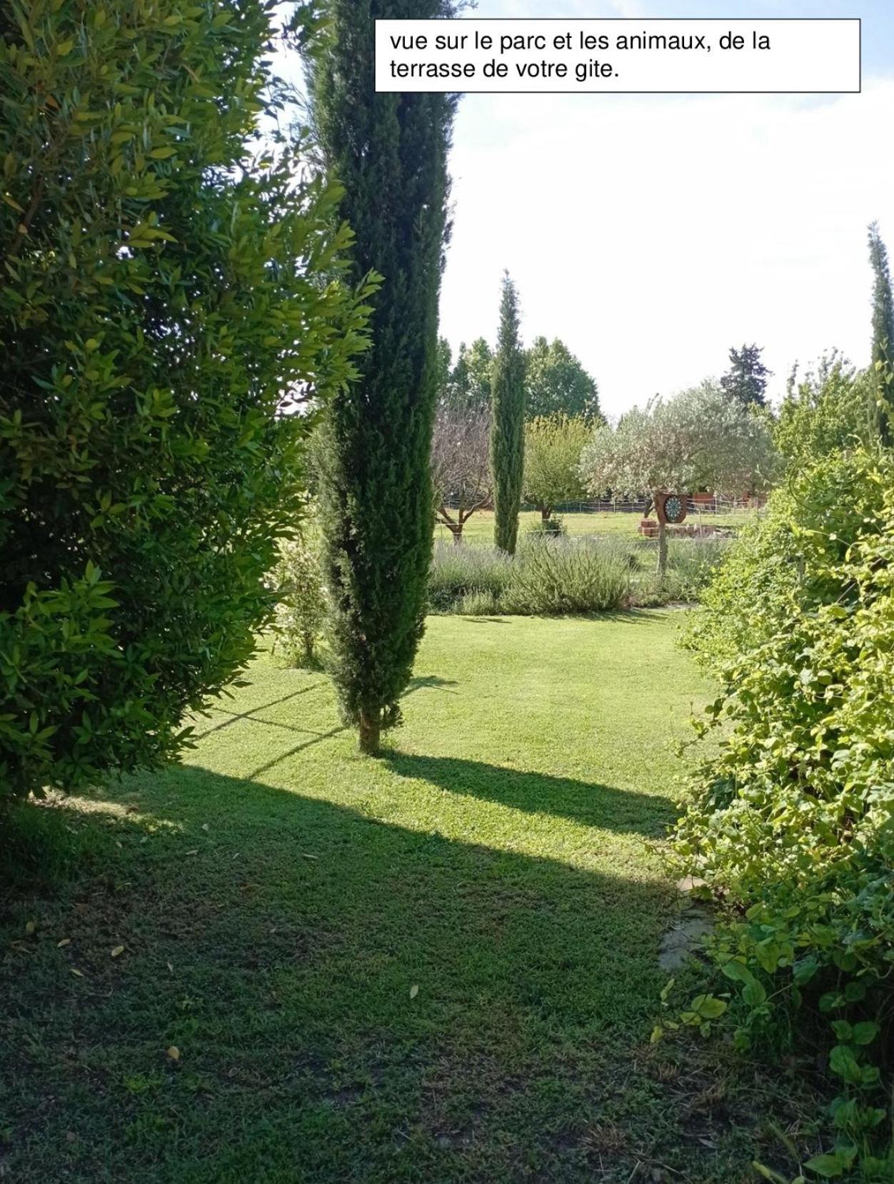 Le Mas De La Jardine Velleron Exterior foto